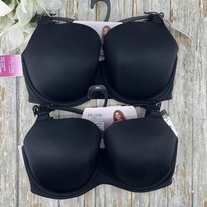 Women’s Fruit Of The Loom Everyday T-Shirt Bras 2-Pack Size 46DDD